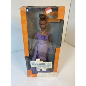 Integrity Janay Fashion Doll Iceland Ball African American 2003. BOX DAMAGE